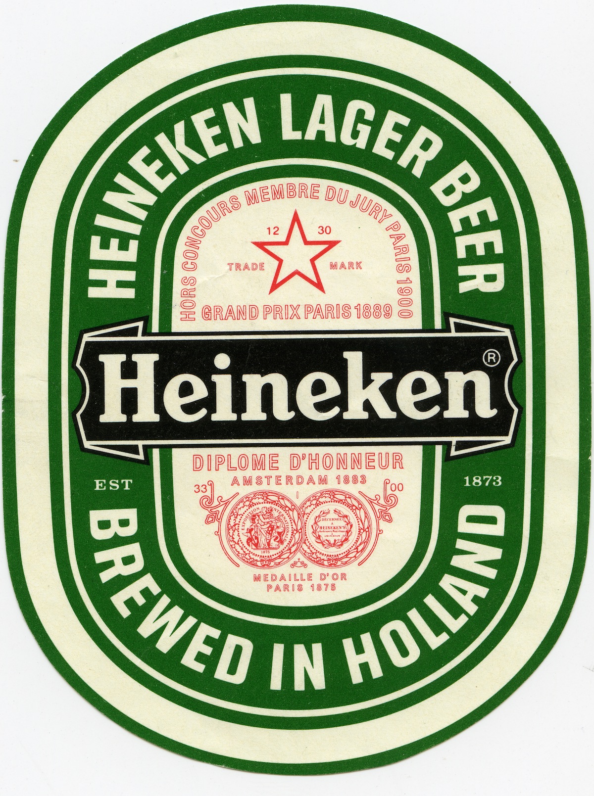 Heineken logo, Beer Heineken Botequim Paper Label, heineken transparent  background PNG clipart | HiClipart